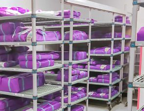 Borders Hospital Metro Shelving installation