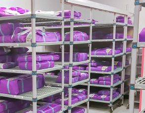 Borders Hospital Metro Shelving installation