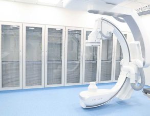 hospital CT scanner room storage