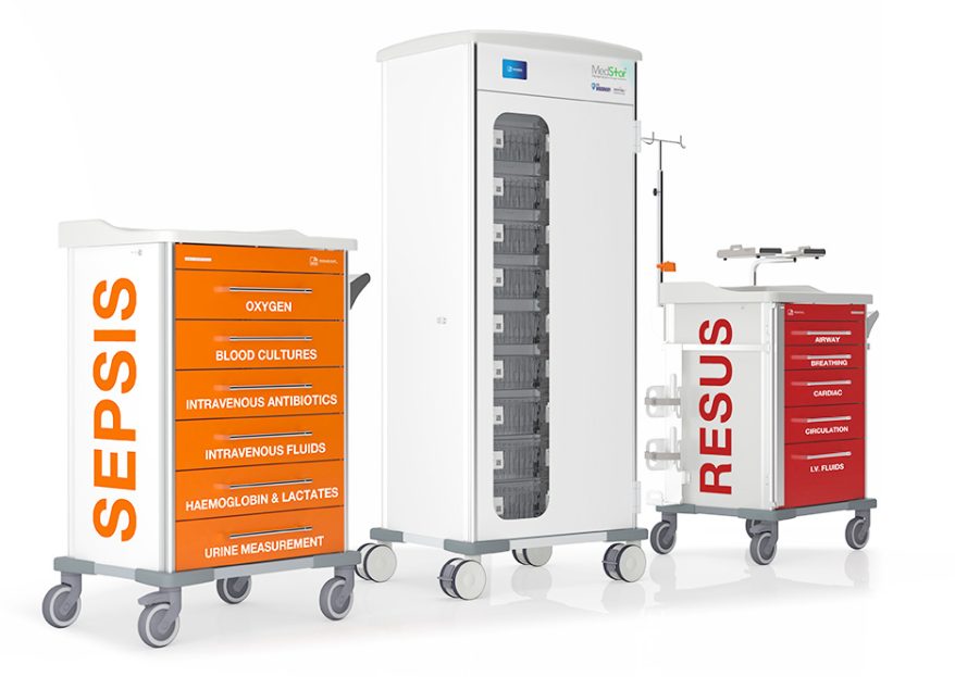 Medstor RFID hospital storage range